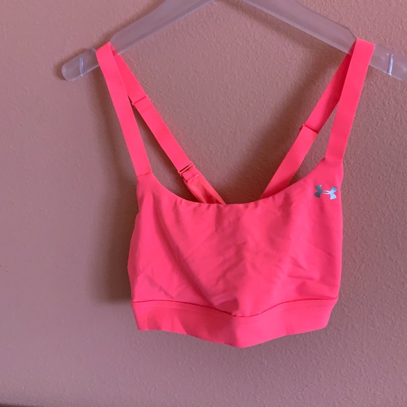 Under Armour Other - Under Armour NWOT Pink Compression Sports Bra Med